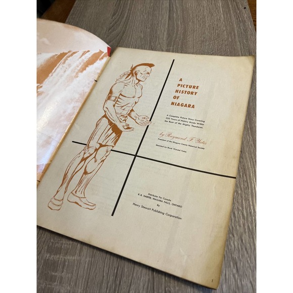 A Picture History Of Niagara Raymond Yates Paperback 1953 Henry Stewart Pub. - Picture 3 of 16